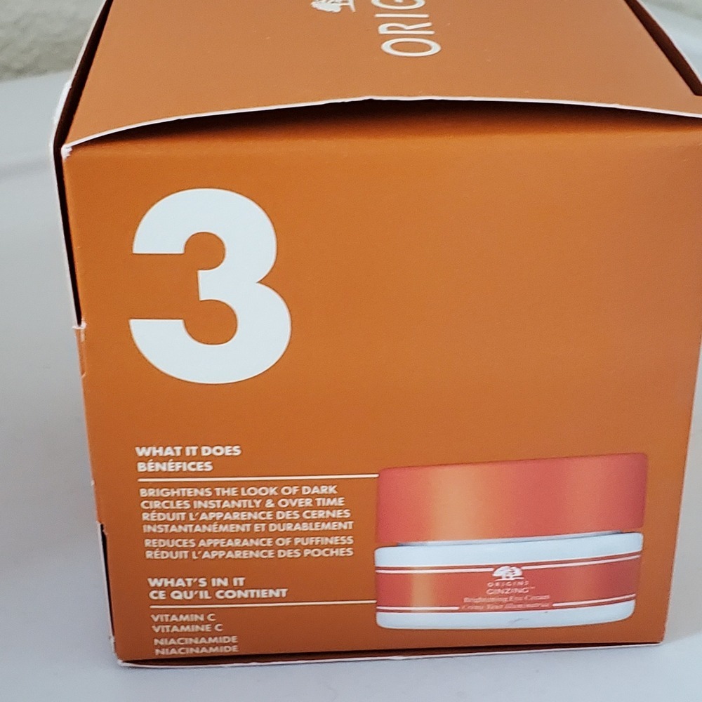 Origins GinZing Hello Radiance Boosting Trio Skincare Set Vitamin C Niacinamide - Picture 4 of 12